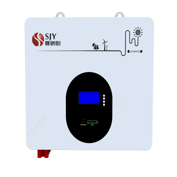 SJY Wall Mount 25.6V 100Ah Lifepo4 Battery