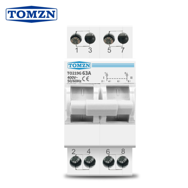 TOMZN 2P 63A MTS Dual Power Manual Transfer