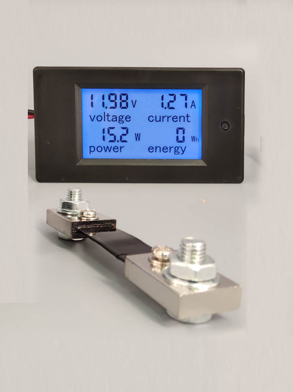 DC Voltmeter Ammeter Power Energy Digital Voltage Current Meter