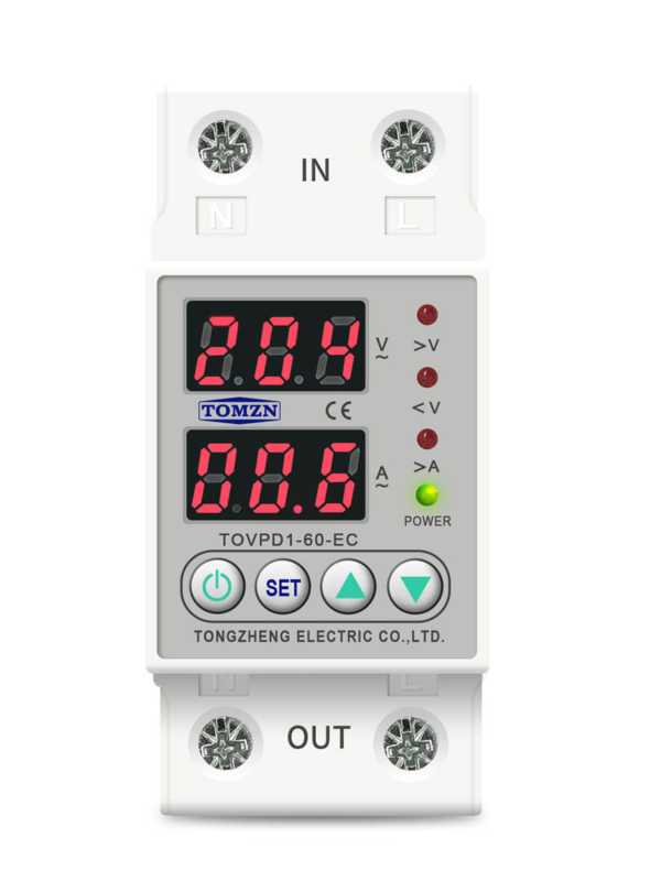 Latest Adjustable Over and Under Voltage Protective Device Tomzn