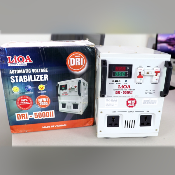 Lioa Automatic Voltage Stabilizer – 5KVA