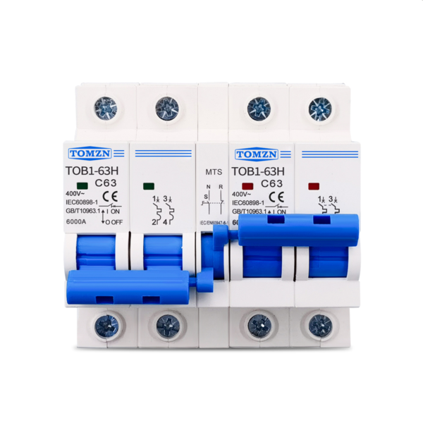 MTS TOMZN AC Dual power Manual transfer switch Circuit breaker