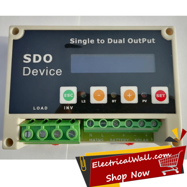 SDO (Single To Dual Out ) Device For Solar Inverter