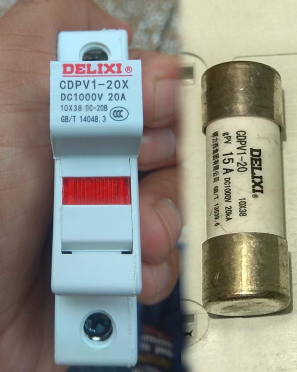 Solar Pv Fuse Holder For 1000v Dc High Quality
