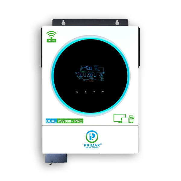 PRIMAX GALAXY PV7000+ Hybrid Solar Inverter 6KW With 6000W MPPT Solar Charge Controller