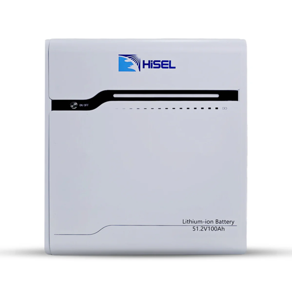 Hisel Wall Mounted LiFePO4 Battery 51.2V 100Ah generate description