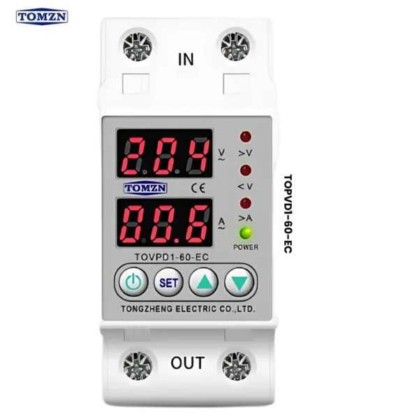 Adjustable over under voltage protector – TOVPD1-60-EC