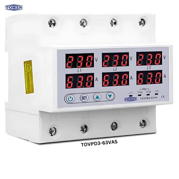 TOVPD3-63VAS 3 Phase Protector